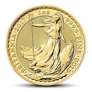 złota moneta britannia