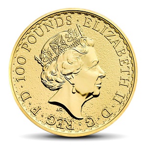 złota moneta britannia