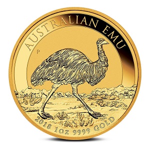 złota moneta emu